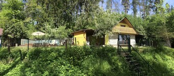 Sazava River Cottage With Boating Experience