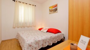 1 dormitorio, Internet, ropa de cama