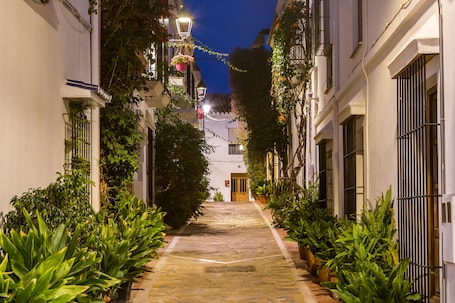 Außenbereich. Linda Boutique Hotel