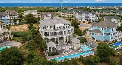 Stunning 6 Bedroom Home w/ Private Pool and hot tub. Access to Resort Amenities w/ Seasonal Beach Trolley