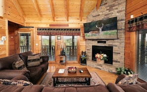 TV, fireplace, video games, DVD player - Oh Yea - Pet Friendly, Hot Tub & Games (Sevierville)