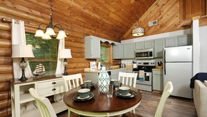Private kitchen - Grove Creek Cabin | Creekside Retreat with Hot Tub, Jetted Tub & Gas Fireplace (Gatlinburg)