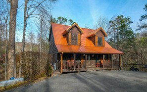 Exterior - The Looney Bin - Pool table and hot tub (Sevierville)