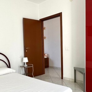 1 غرفة نوم وملاءات أسرّة