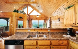 Fridge, microwave, oven, stovetop - Legacy Views and A Theater - Mountain Views & More (Sevierville)