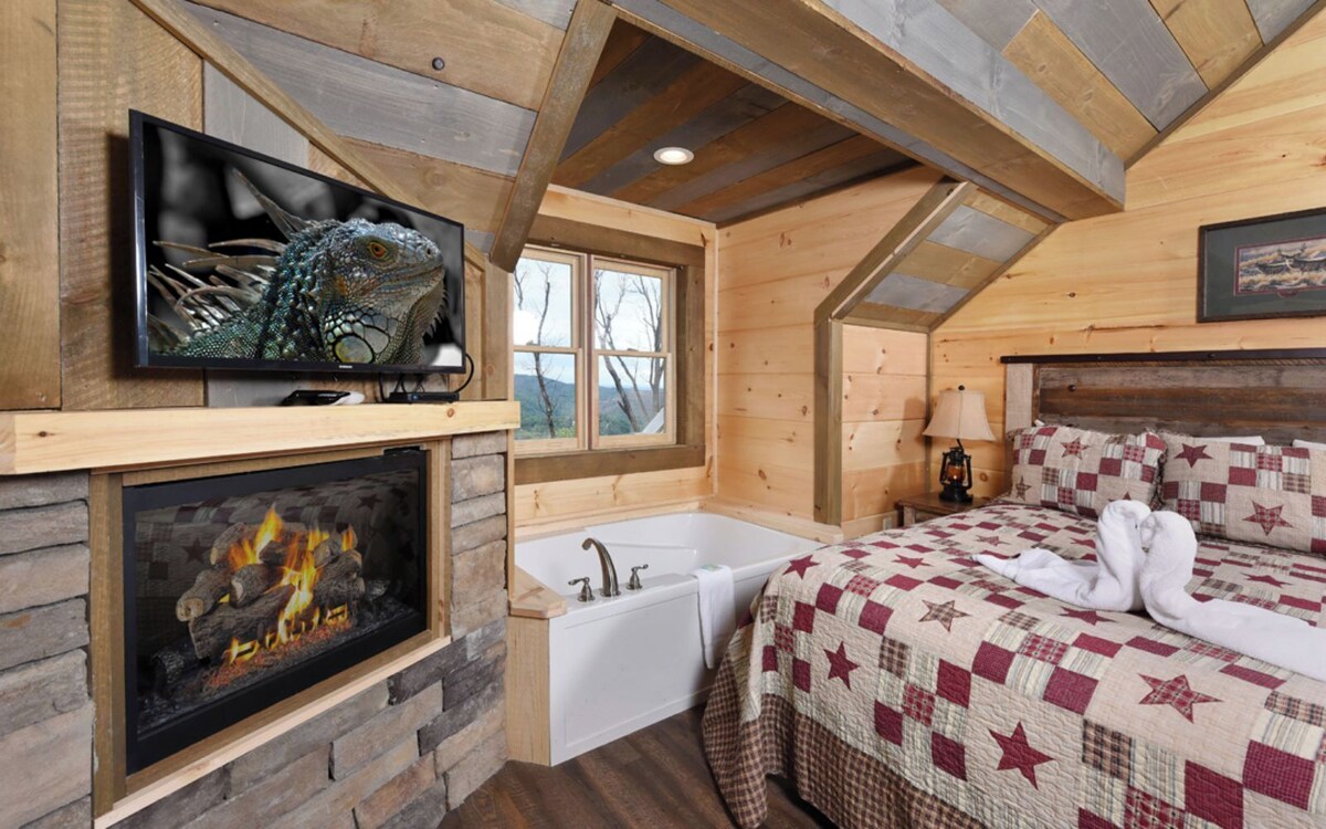 Photo 68 of Frequent Wildlife Sightings + Easy Drive to the Smoky Mountain National Park! -Big Bear Views Lodge