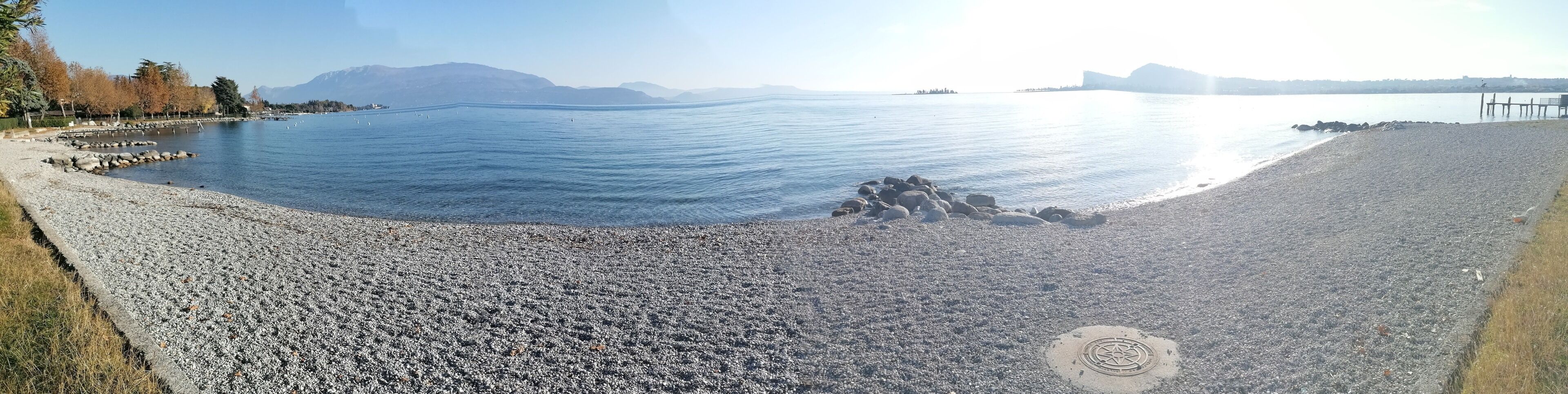 Beach nearby, sun-loungers