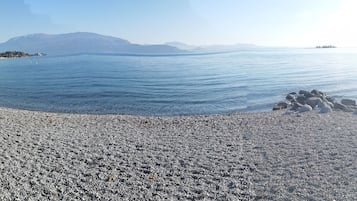 Beach nearby, sun-loungers