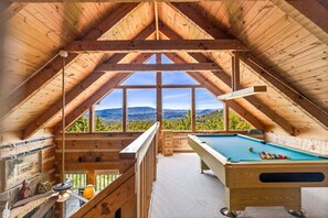 Game room - Peak A View - Spectacular Mountain View, Rec Room Loft, Relaxing Hot Tub (Sevierville)