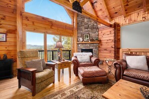 TV, fireplace, video games, offices