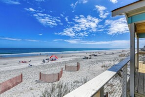 On the beach