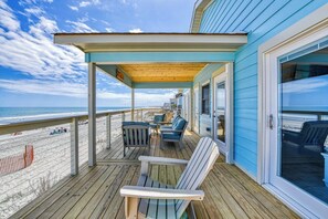 Unclassified image, 3 of 52, button - Decked Out - Four-Bedroom, Two-Bath Oceanfront Beach House in GCB (Garden City Beach)