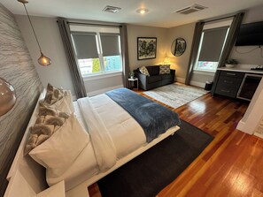 1 dormitorio, tabla de planchar con plancha, cuna de viaje y wifi gratis
