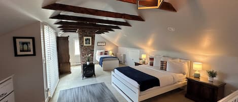 6 slaapkamers, een strijkplank/strijkijzer, gratis wifi, beddengoed
