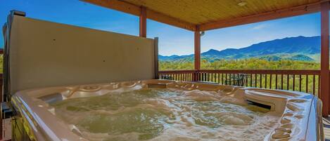 Bain à remous extérieur