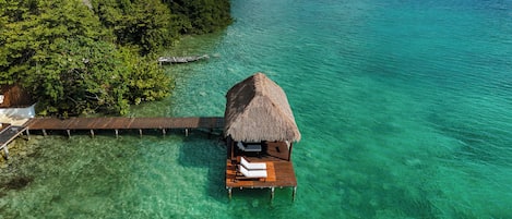 Vue depuis l’hébergement