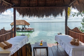 Behandlingsrum til par, deep tissue-massage, massagebehandlinger