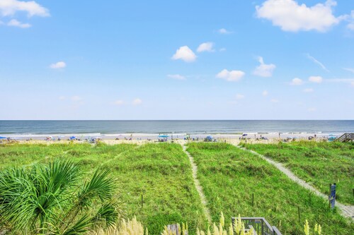 Grand Strand Resort I Unit 7:  Great 1 Bedroom Oceanfront Condo Near Grocery Store & Shopping