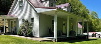 Cozy trail house at the Hatfield McCoy Trails