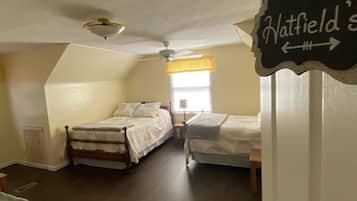 3 habitaciones, wifi gratis y ropa de cama