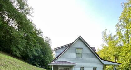 Cozy trail house at the Hatfield McCoy Trails