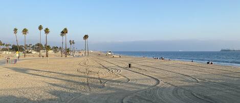 Nära stranden och strandhanddukar