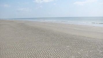 Na praia
