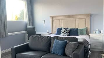 2 chambres, bureau, Wi-Fi gratuit, draps fournis