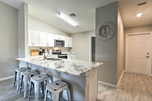 Fridge, microwave, stovetop, dishwasher - Newly Built Port Charlotte Retreat w/ Patio! (Port Charlotte)