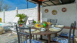Outdoor dining - Casa de la Abuela Gaucín by Ruralidays (Málaga)
