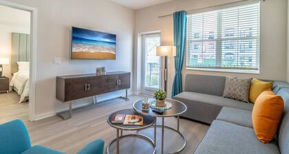 New Vista Cay Condo | First Floor Luxury | Walk to Epic Universe and Convention Center!