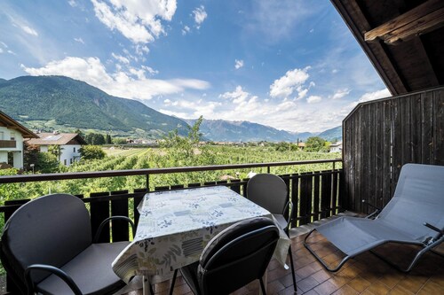 Ferienwohnung "Mutspitz Leilichhof" mit Bergblick, WLAN, Balkon & Garten
