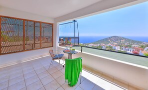 Deluxe-Doppelzimmer | Blick vom Balkon