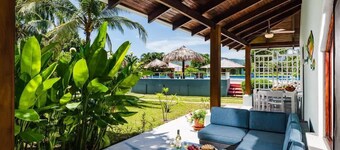 Tropical Poolside Villa | Walk to Beaches & Patio
