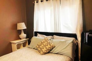 1 bedroom, WiFi, bed sheets, wheelchair access