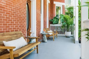 Terrace/patio - Green Room at the Grand Maloney (Key West)