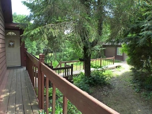 Front entrance into Cottage