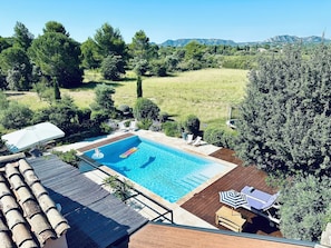 Outdoor pool - Provencal Mas in the heart of Alpilles National Park (Eygalières)