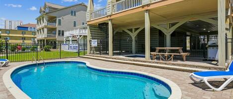 Außenpool, beheizter Pool