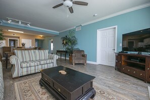 Smart TV, video games, DVD player