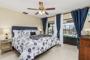 4 bedrooms, iron/ironing board, travel cot, WiFi