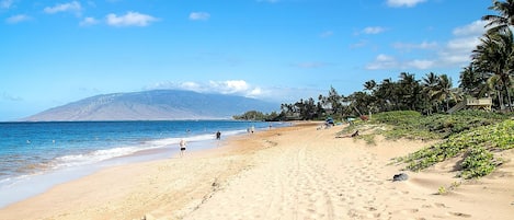 靠近海滩