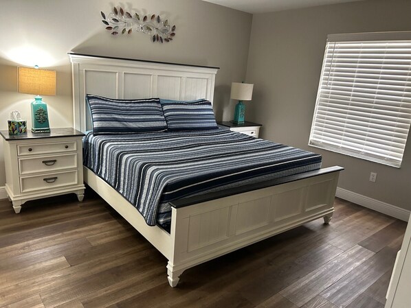 2 bedrooms, desk, iron/ironing board, free WiFi