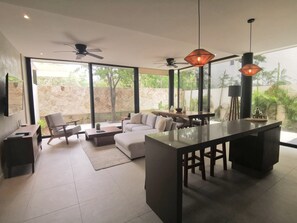 Área de sala de estar