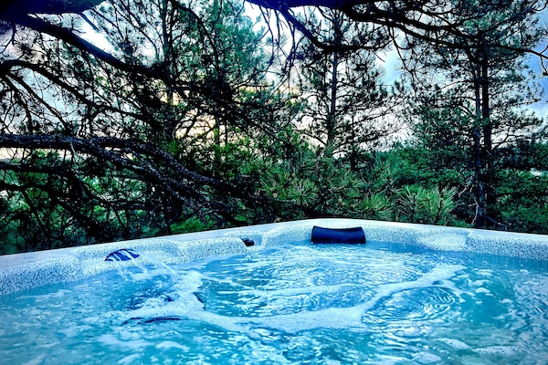 Bain à remous extérieur