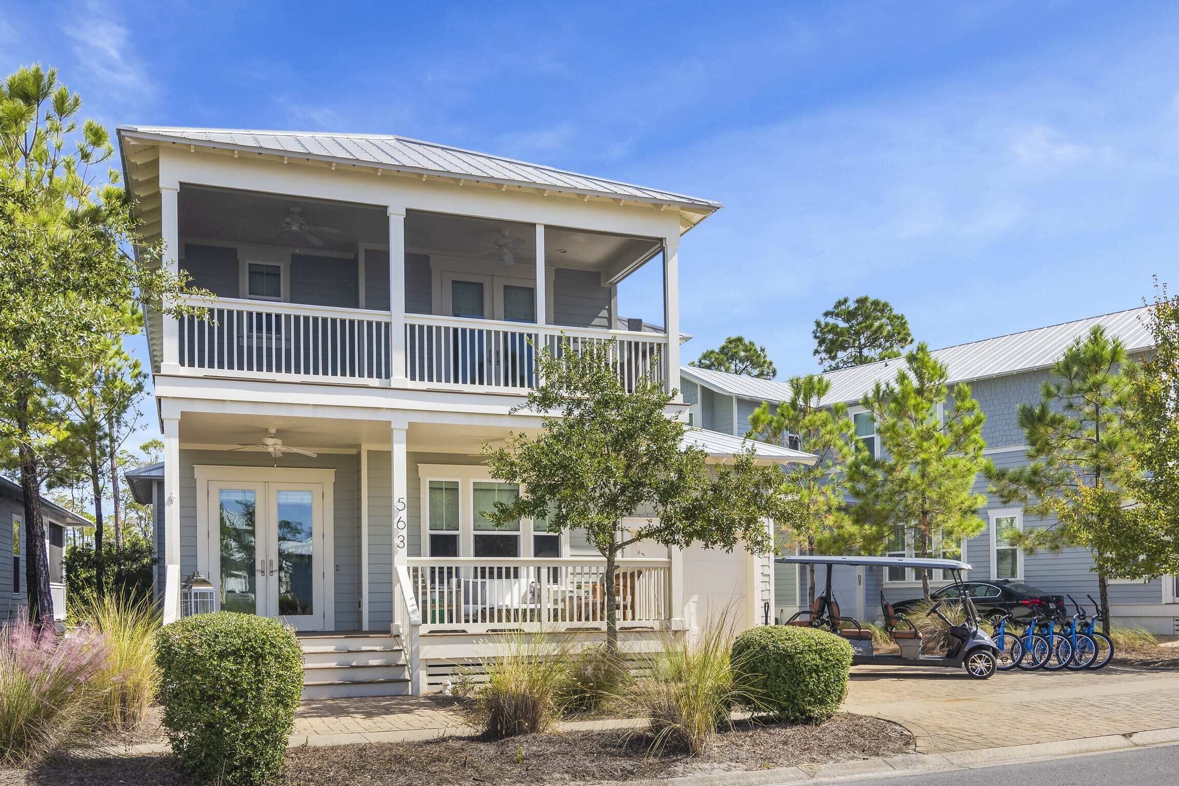 Golf Cart & 5 Bikes! 3,000 sq ft! 3 King Beds! Snowbirds Welcome! - Sunset Cotta