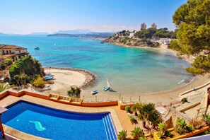 Pool - El Portet - beachfront holiday home with private pool in Moraira (Moraira)
