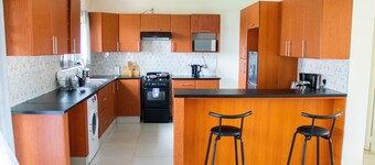 A beautiful two-bedroomed apartment with modern amenities