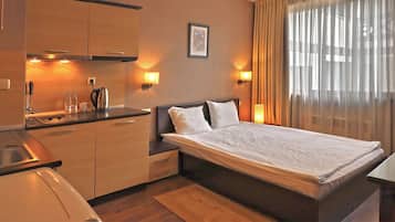 1 camera, una scrivania, ferro/asse da stiro, Wi-Fi gratuito