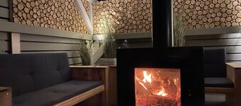 Neuferienhaus Magdalena, W-lan, Outdoor-kamin, Gartensauna